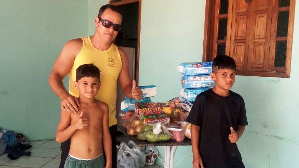 Chegam mais doações para família de garotinho atropelado