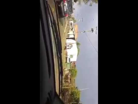 Chuva de granizo e ventania provocam destruição em Aracruz
