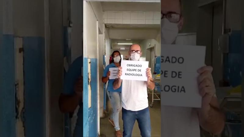 Coronavírus: Servidores do HGL emocionam com pedido e agradecimentos