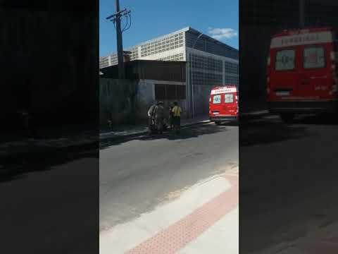 Acidente entre 2 motos deixa saldo de 1 ferido no Linhares 5.