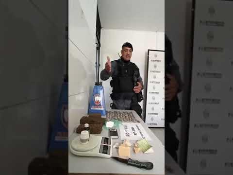 PMs Sombras apreendem muita droga no Residencial Rio Doce