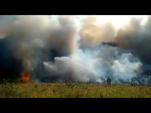 Incêndio no bairro Colina