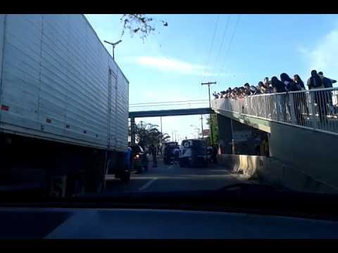 Torcedor é detido em frente ao Joaquim Calmon
